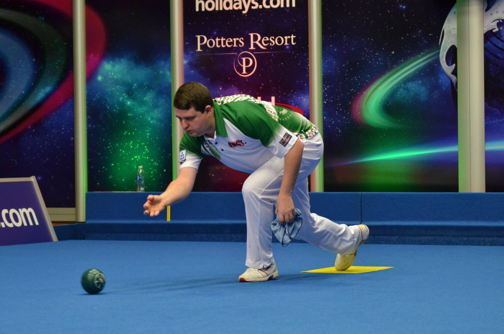 Ireland's Graham McKee was an impressive winner today in the men's singles competition ©World Bowls Tour