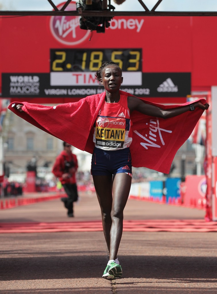 Kenya's Mary Keitany will aim to win her third London Marathon title in April following victories in 2011 and 2012 ©Getty Images