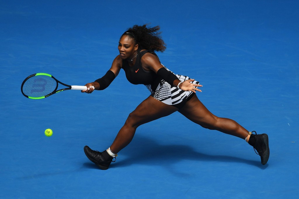 America's Serena Williams eased to a straight sets win over Switzerland's Belinda Bencic ©Getty Images