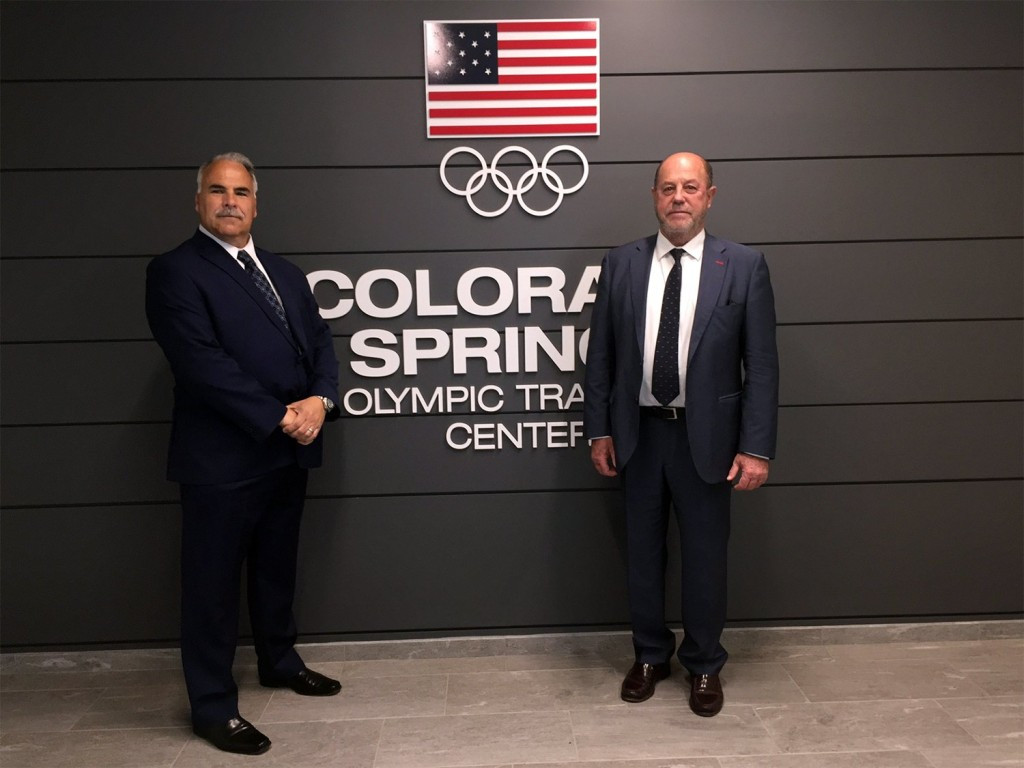 WKF President Espinós meets with USOC representatives to discuss cooperation