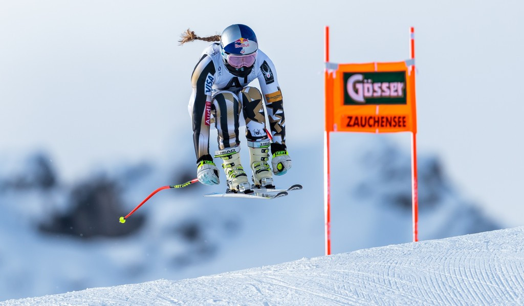 Lindsey Vonn returned to action after a lengthy injury absence at the FIS Alpine Skiing World Cup in Austria at the weekend ©Getty Images