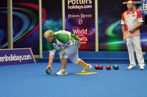 Debbie Wilford upset the 11th seed today at the World Bowls Championships ©Getty Images