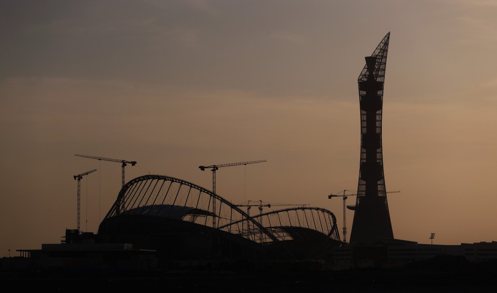 A British man has died while working on the Khalifa International Stadium, one of the venues for the 2022 FIFA World Cup in Qatar ©Getty Images