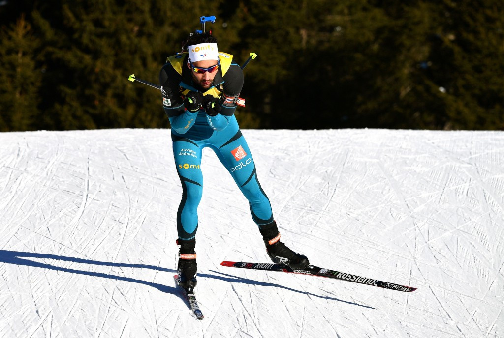 Overall World Cup leader Martin Fourcade had to settle for second place ©Getty Images