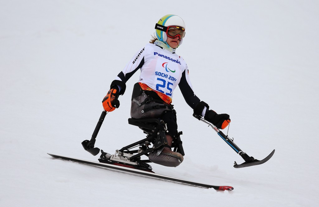 Germany's Forster tops women's slalom sitting podium at IPC Alpine Skiing World Cup