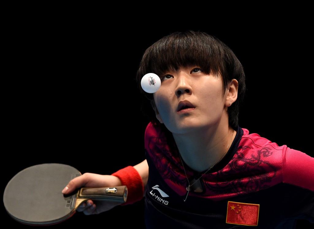 China's Chen Meng remains on course for the women's singles crown ©Getty Images