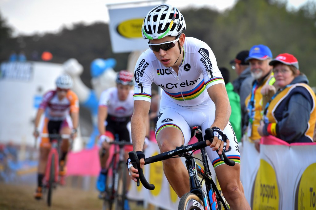 Wout van Aert won the first men's race on the restarted calendar this year ©Getty Images