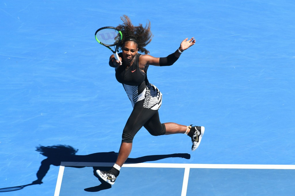 Serena Williams was dominant as she breezed through to round four ©Getty Images