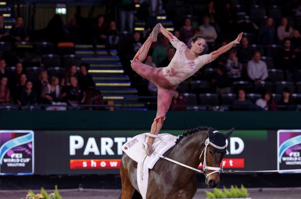 Boe triumphs as Germany dominate home FEI Vaulting World Cup