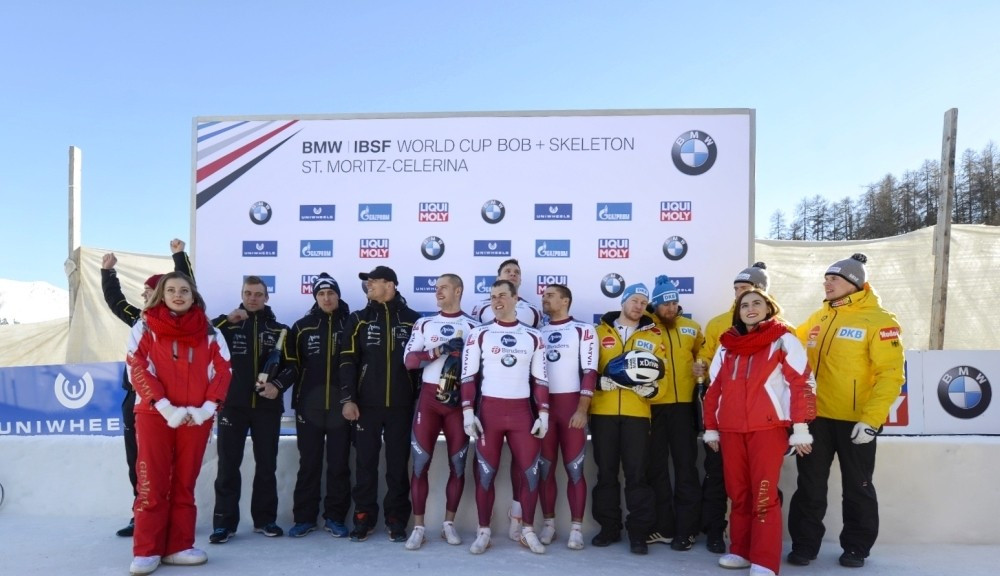 Latvia's Kibermanis claims first-ever IBSF World Cup win in St Moritz