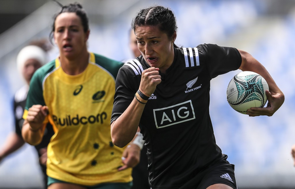 Rugby sevens player Sarah Goss is one of the chosen ambassadors ©Getty Images