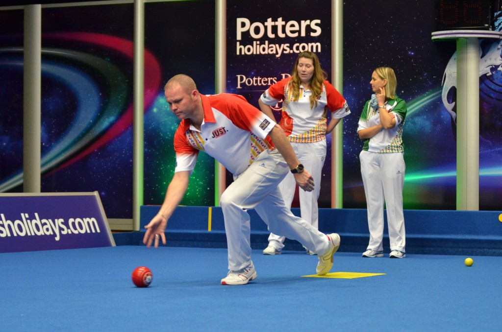 Action continued today at the World Indoor Bowls Championships ©World Bowls Tour