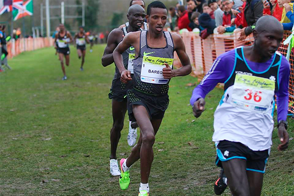 Ethiopia’s Selemon Barega won the men's race ©IAAF