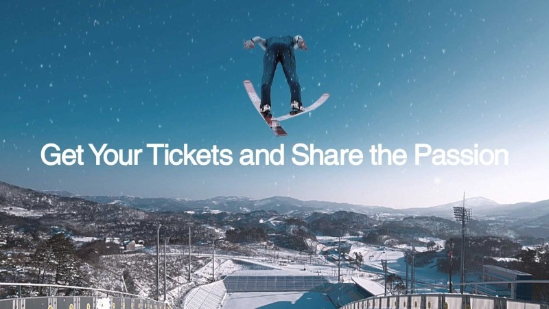 Pyeongchang 2018 have released a 30-second video to drum up interest before tickets for the Winter Olympics go on sale ©Pyeongchang 2018