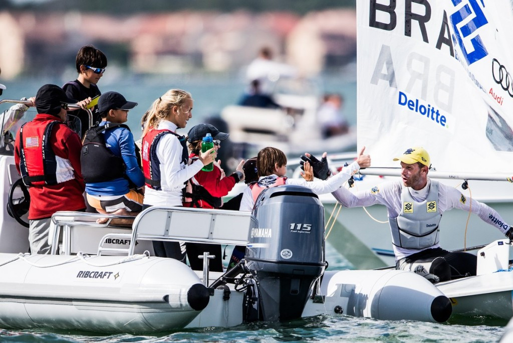 Olympic laser and star medallist Robert Scheidt will turn his attention to mastering the 49er at the season-opening Sailing World Cup in Miami, where action is due to begin tomorrow ©Sailing Energy/World Sailing