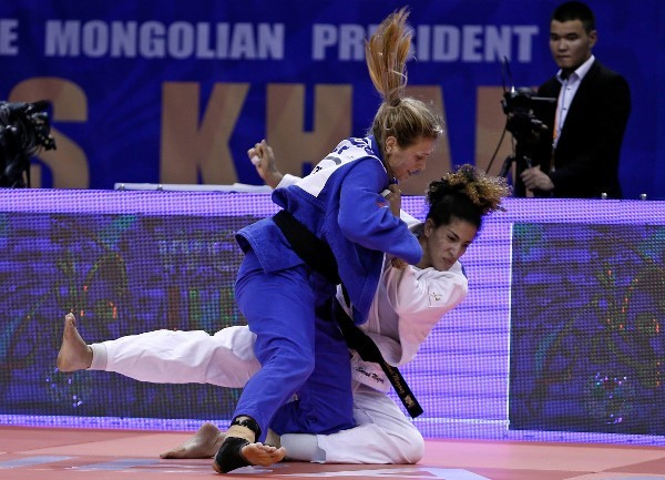 Britain's Gemma Gibbons bounced back from disappointment at the European Games to win gold in Mongolia ©IJF
