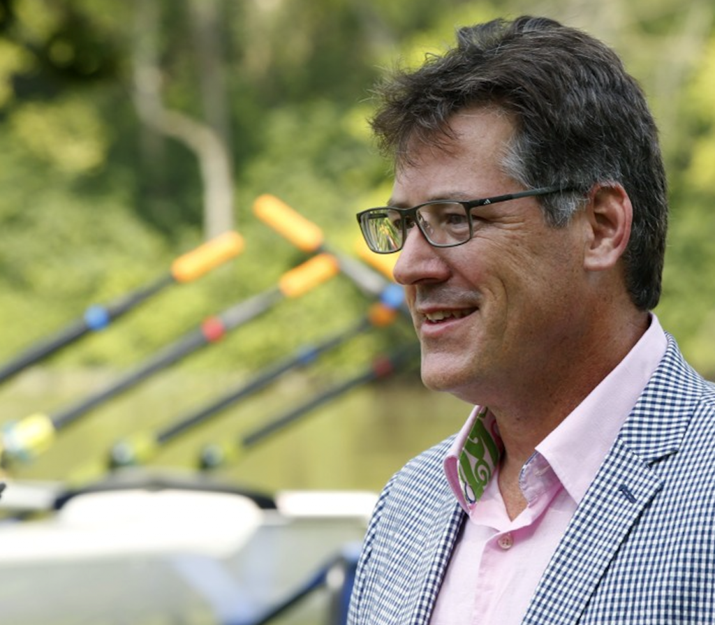 Glenn Merry will step down on April 15 ©USRowing