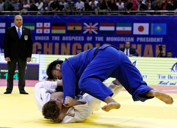 Japan earned golds in the men's under and over 100kg events