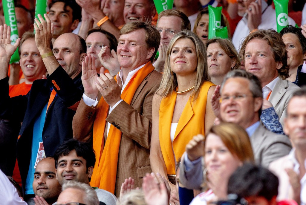 King Willem-Alexander and Queen Máxima of The Netherlands were in attendance for the final 