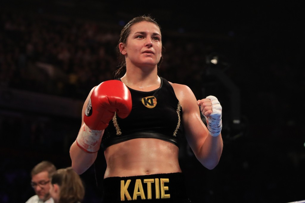 Katie Taylor is another women's boxing Olympic champion to have recently turned professional ©Getty Images