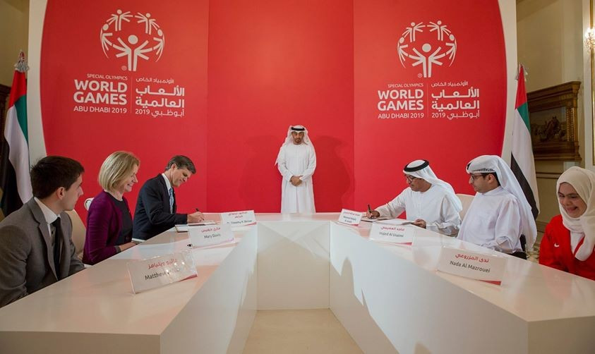 Abu Dhabi's hosting of the 2019 Special Olympics World Games has been formally announced 