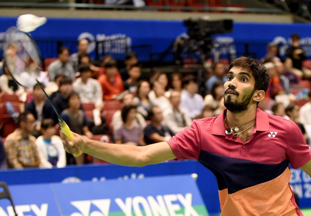 Srikanth Kidambi is India's best hope in the men's competition ©Getty Images