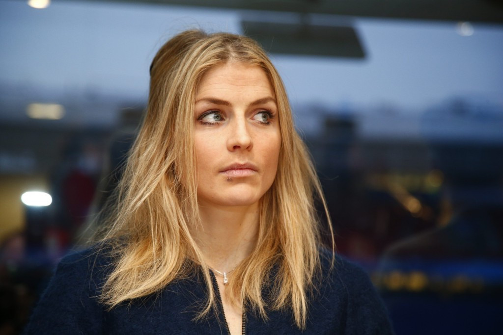 Therese Johaug pictured at the hearing today ©Getty Images