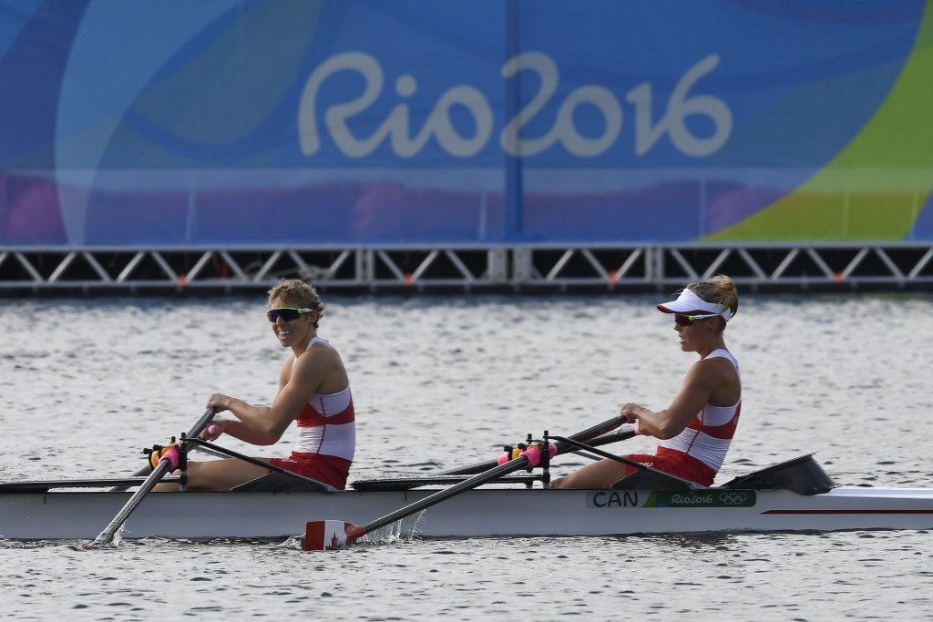 Lindsay Jennerich and Patricia Obee were Canada's only rowing medallists at Rio 2016 ©Getty Images