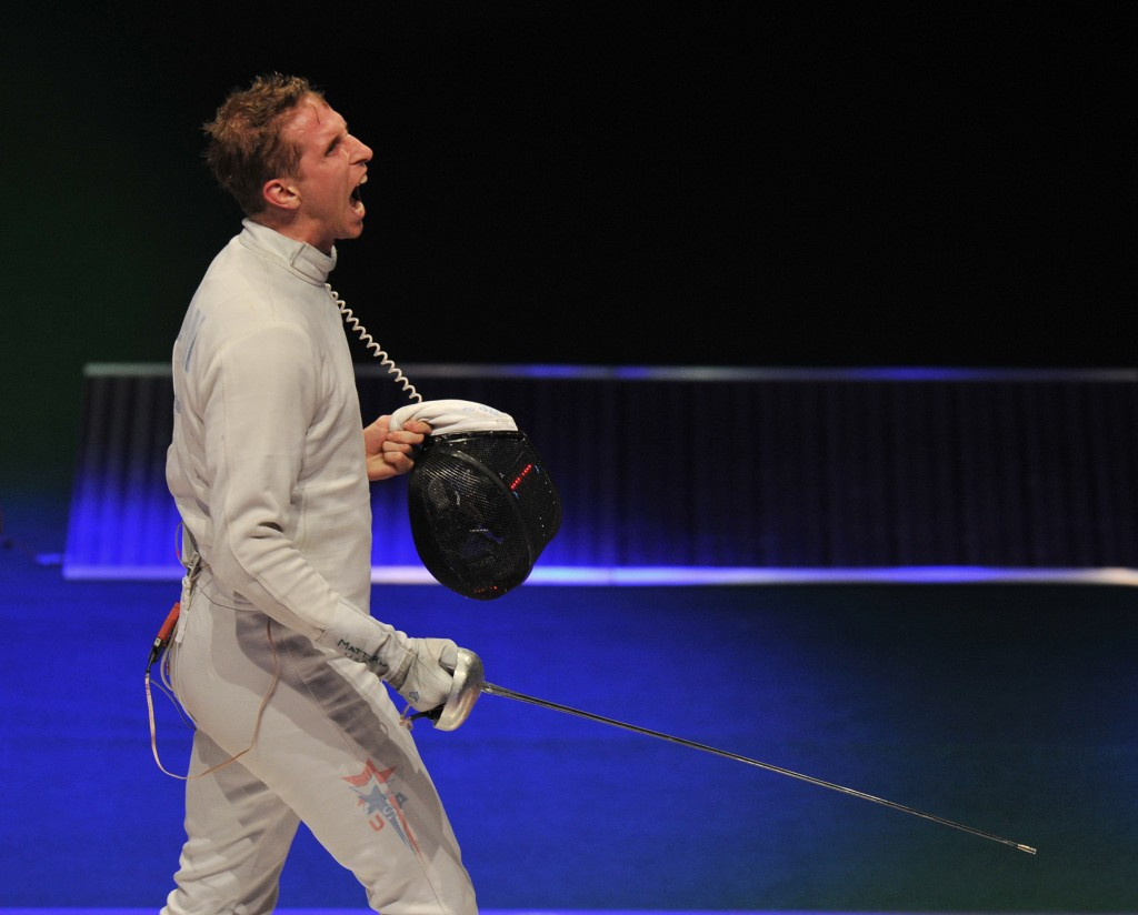 Fencer Cody Mattern has been selected as a vice-chair of the USOC Athletes’ Advisory Council ©Getty Images