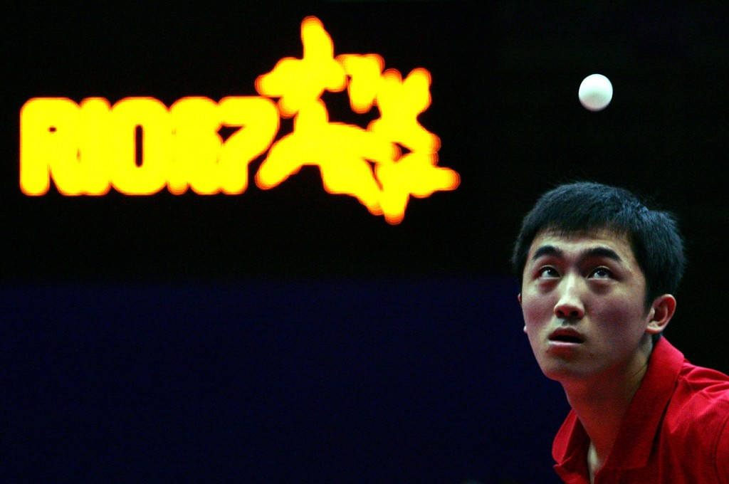 Table tennis player Han Xiao has been elected chairman of the USOC Athletes' Advisory Council ©Getty Images