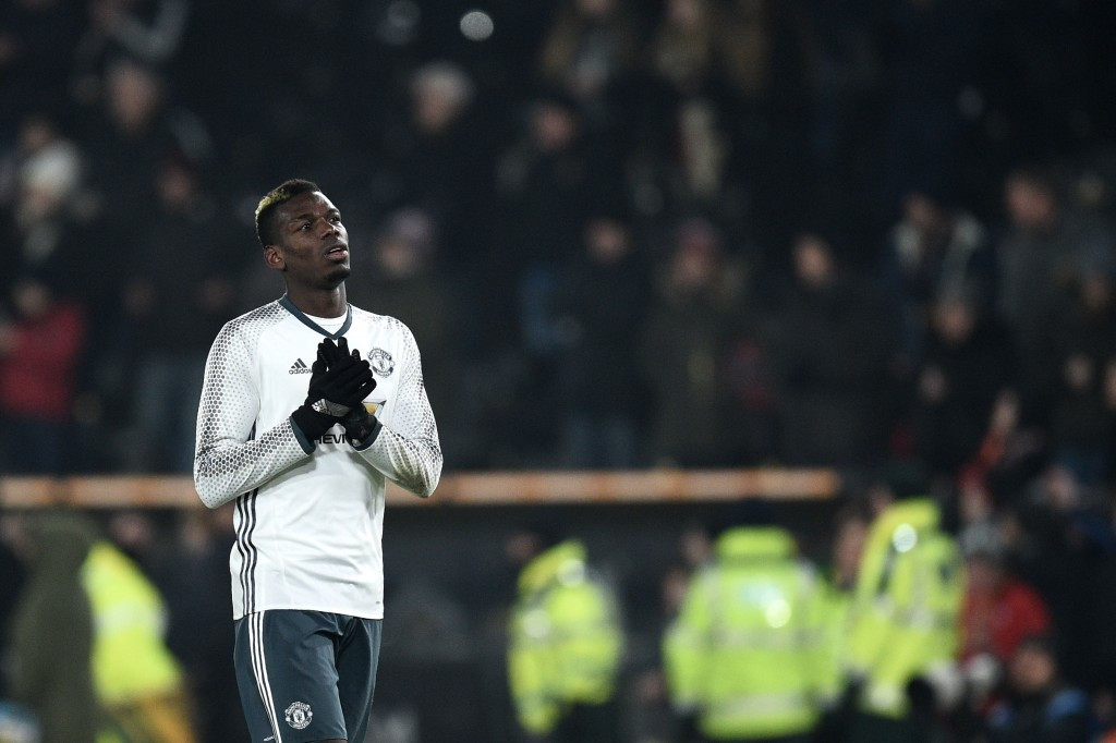 Paul Pogba's world record transfer to Manchester United contributed to England remaining the largest spenders ©Getty Images