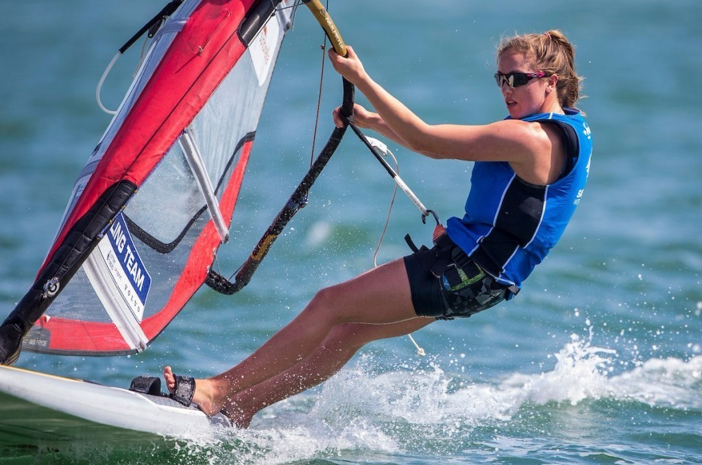 Great Britain’s Isobel Hamilton produced a fourth, tenth and ninth today ©World Sailing
