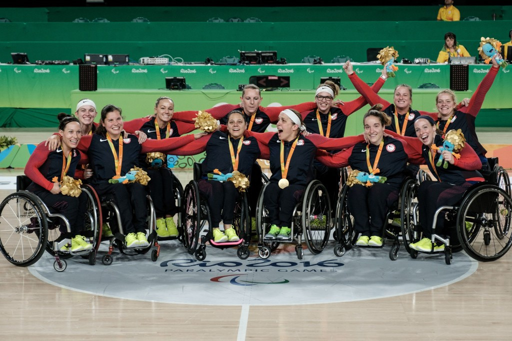 The US women's team returned to the top of the Paralympic podium at Rio 2016 ©Getty Images
