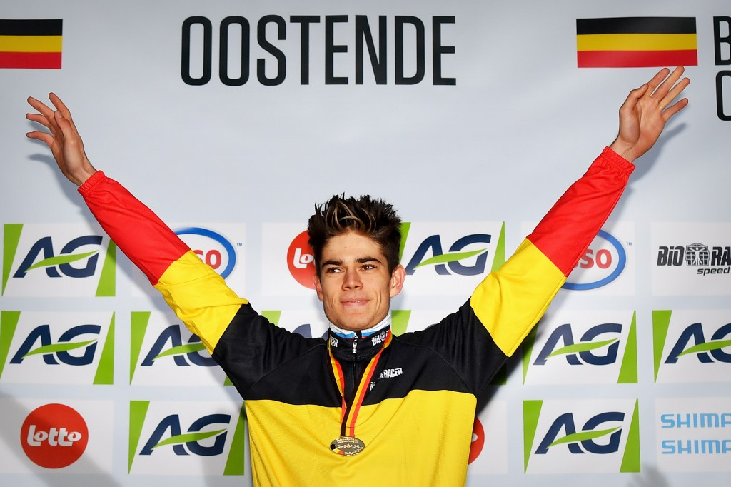 Wout van Aert will seek a successful defence of his men's world title ©Getty Images