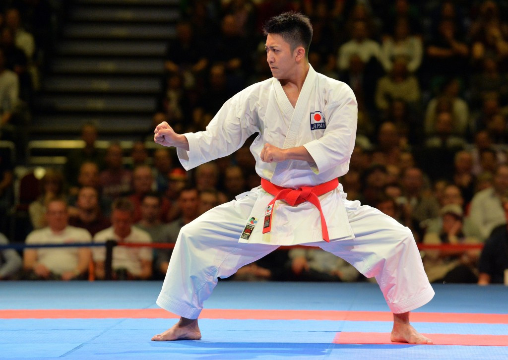 Defending champion reaches men's kata final at Paris Karate1 Premier League 