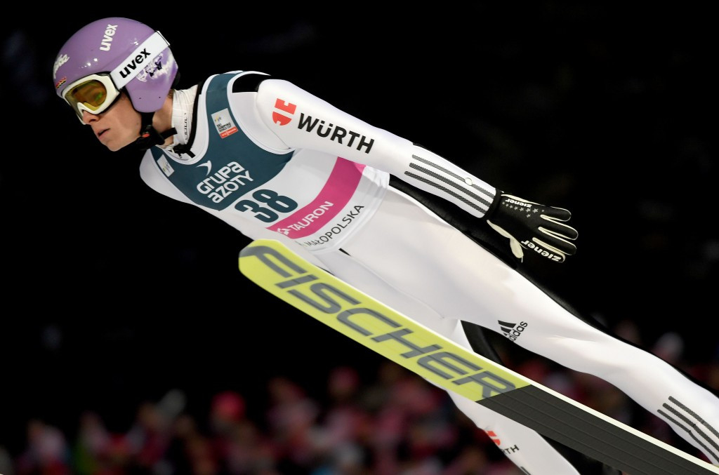 Andreas Wellinger won the qualification round at the FIS Ski Jumping World Cup in front of a home crowd in Willingen ©Getty Images