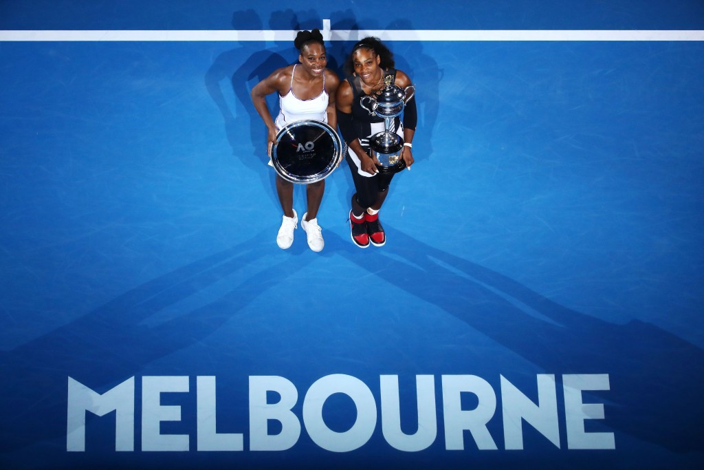 Serena Williams beat sister Venus to claim the Australian Open title ©Getty Images