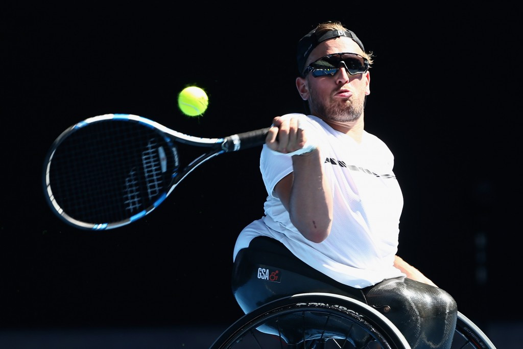 Alcott wins third successive quad singles title at Australian Open