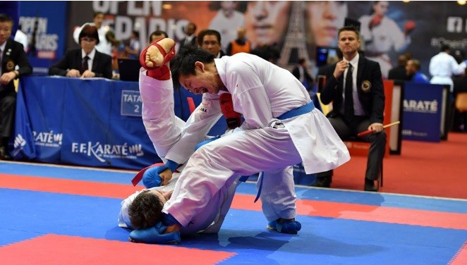 The event is set to conclude tomorrow, with finals across all weight categories ©WKF