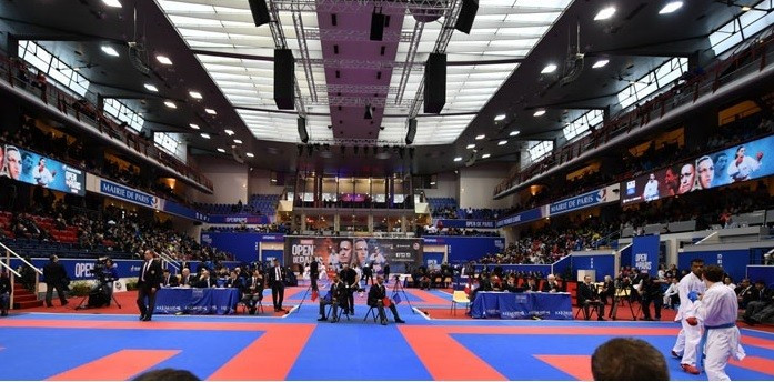Agier books place in under 68kg final at Paris Karate1 Premier League