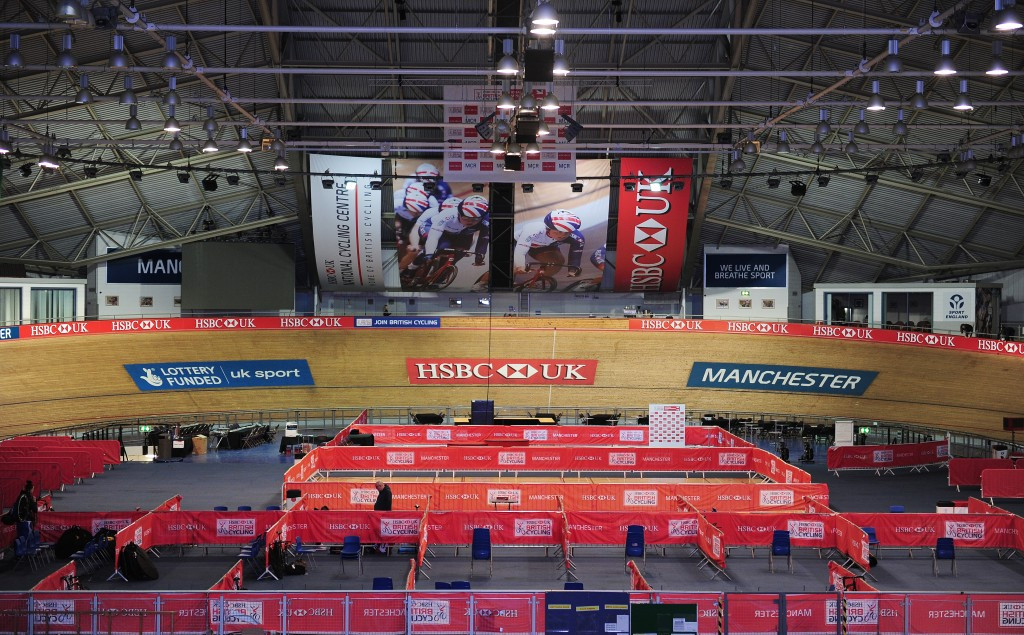 The National Cycling Centre will now be known as the HSBC UK National Cycling Centre ©British Cycling
