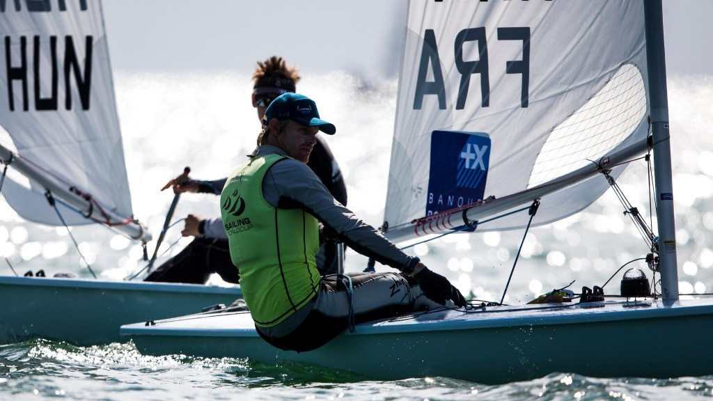 Heading into the final day of action, France's Jean Baptiste Bernaz is guaranteed gold in the Laser class ©World Sailing