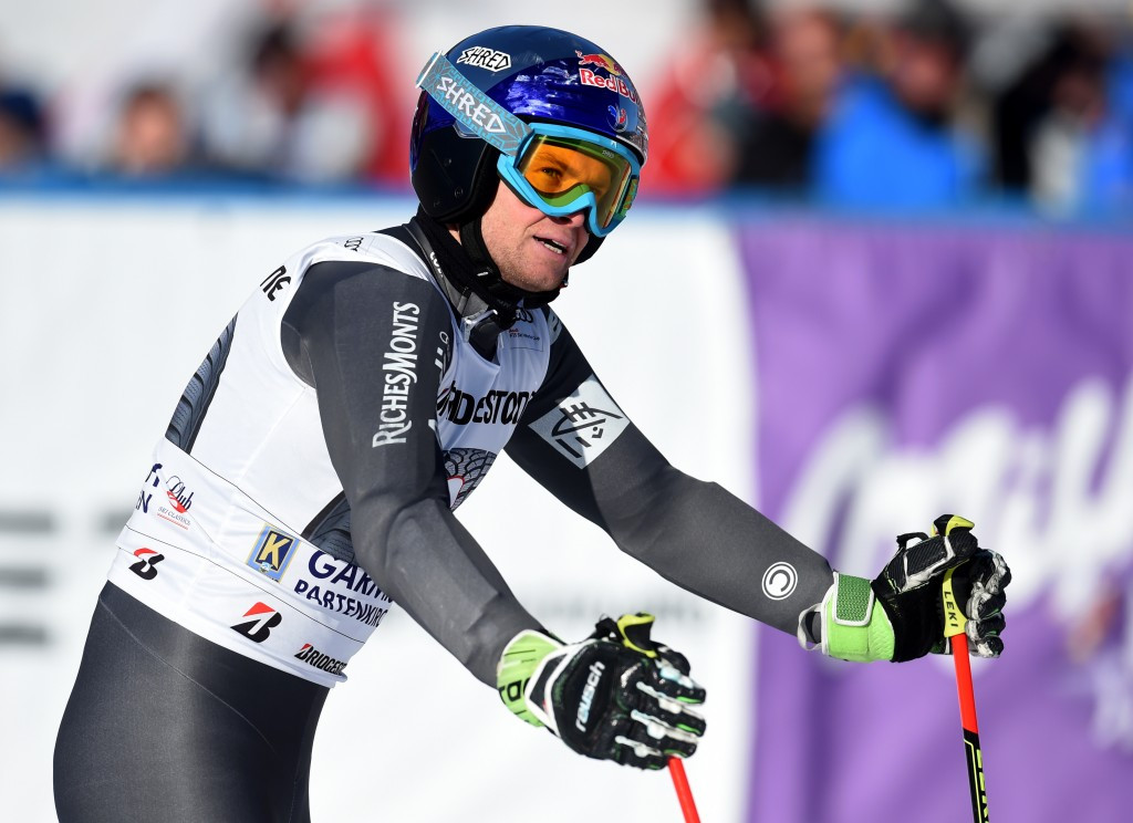 Alexis Pinturault of France clocked the fastest time in the first run, but only managed a fourth place finish after his second effort ©Getty Images