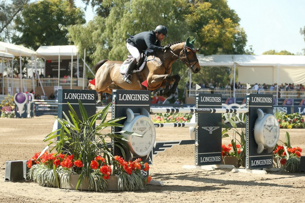 Mexico's Pasquel wins home leg of FEI World Cup Jumping North American League