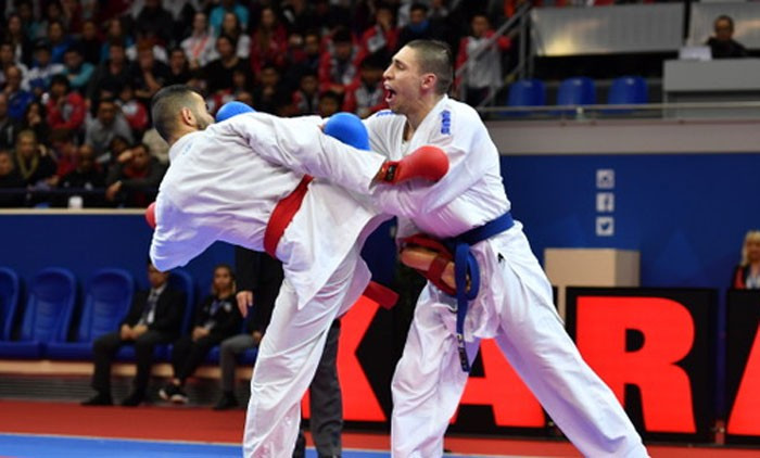 Athletes competing in Paris were bidding to begin the Karate1 Premier League season by claiming gold ©WKF