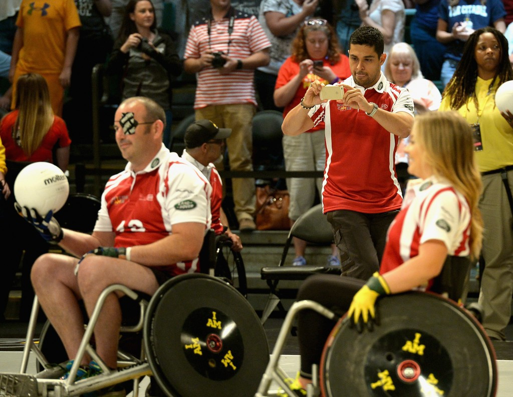 Wheelchair rugby is a popular Paralympic sport in Denmark ©Getty Images