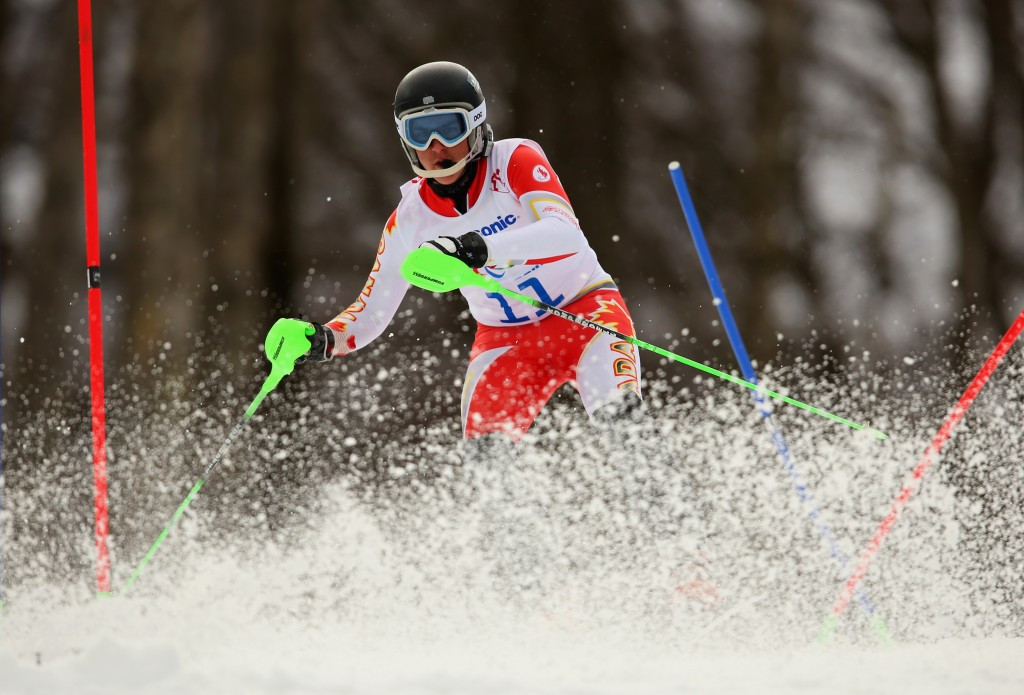 Mac Marcoux of Canada was another winner today at the World Para Alpine Skiing World Championships ©Getty Images