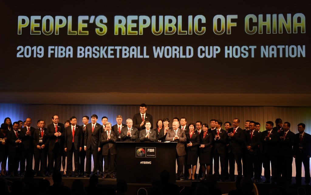FIBA were also given an update on China's preparations for the 2019 World Cup ©Getty Images
