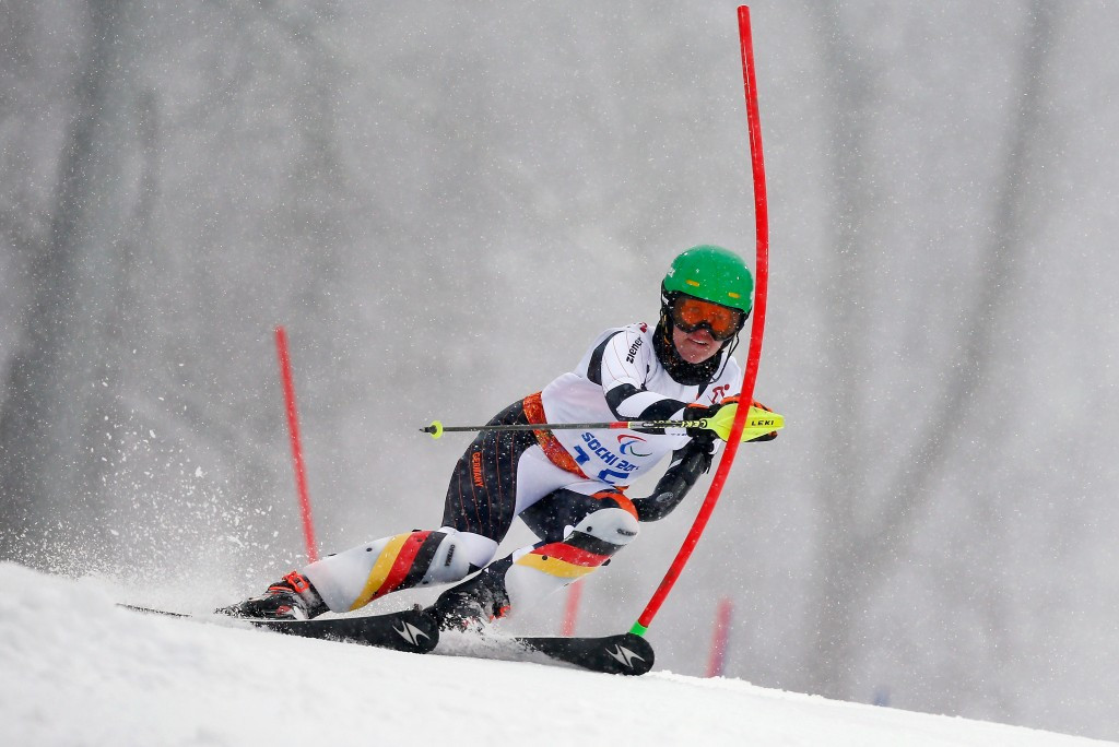 Germany's Andrea Rothfuss denied Marie Bochet gold for the second consecutive day ©Getty Images