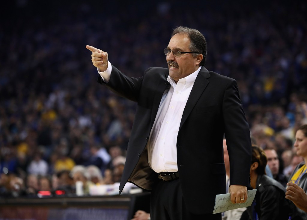 Detroit Pistons coach Stan van Gundy has also criticised the executive order ©Getty Images